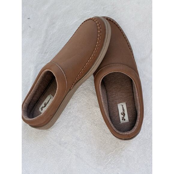 My Slippers Women's Size 10 Mules Leather Upper Man Made Outsole - Picture 4 of 5